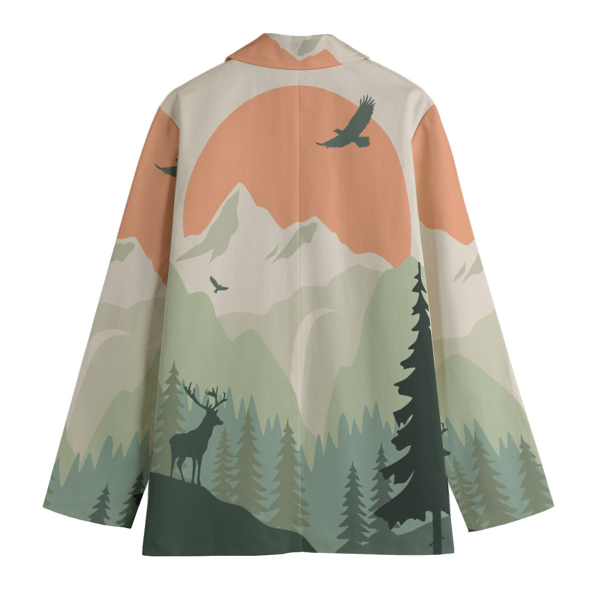 All-Over Print Women's Leisure Blazer