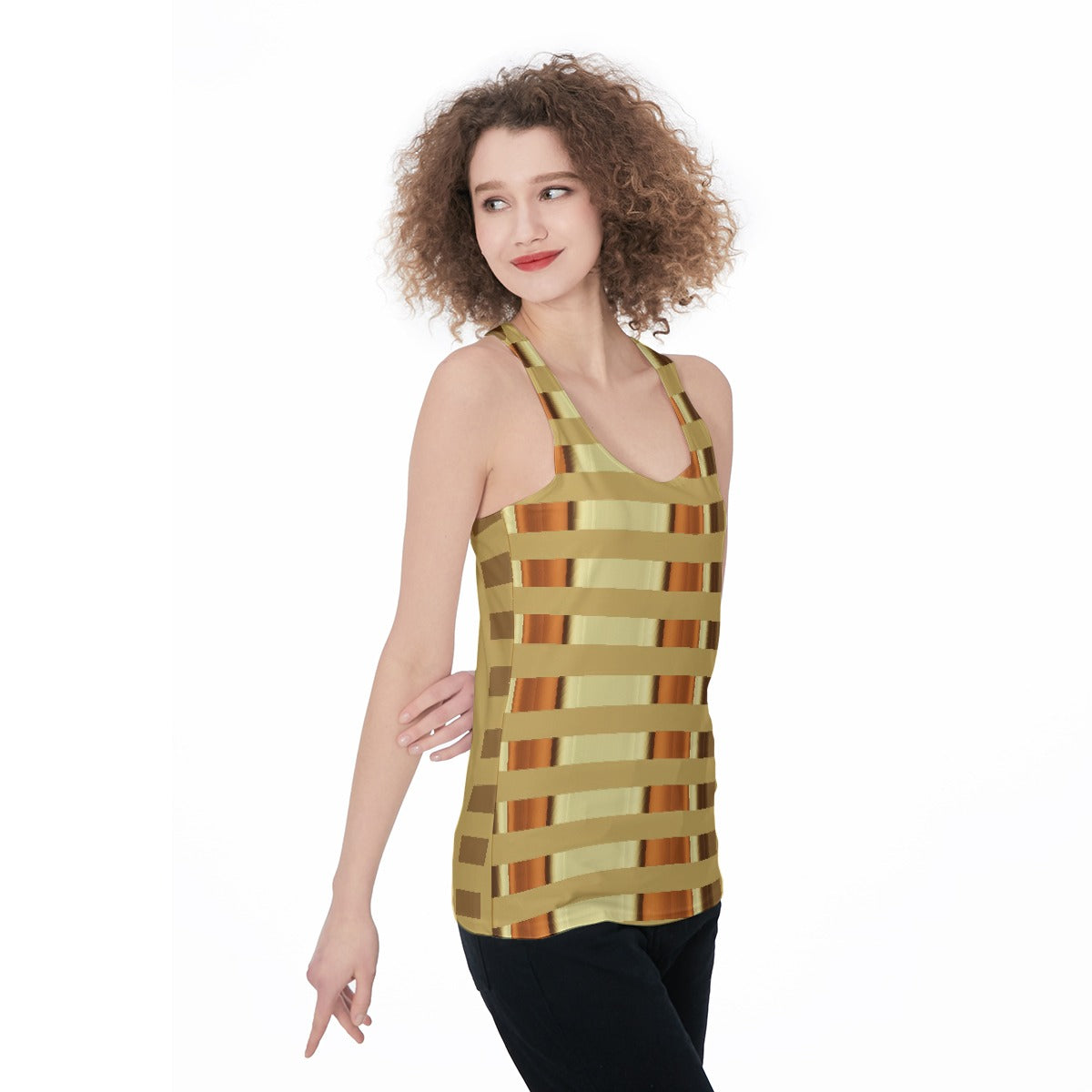 All-Over Print Women's Racerback Tank Top