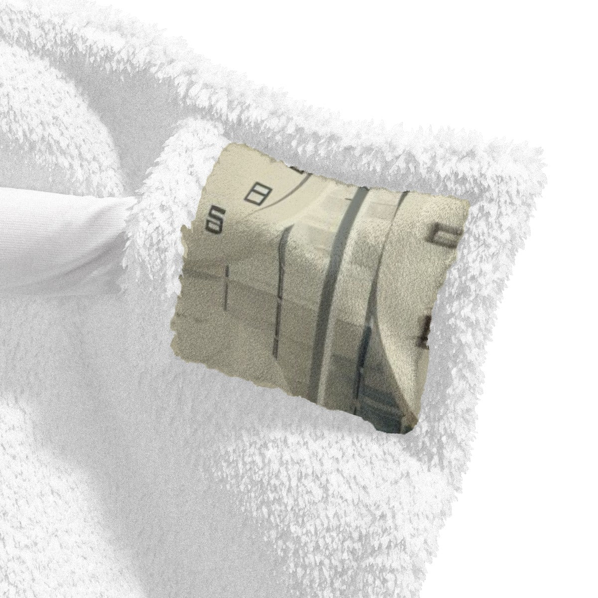 All-Over Print Unisex Wearable Hooded Blanket