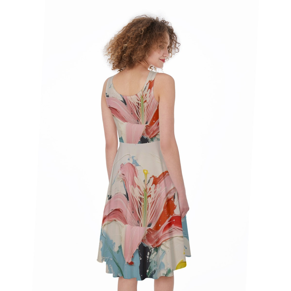 All-Over Print Women's Sleeveless Dress
