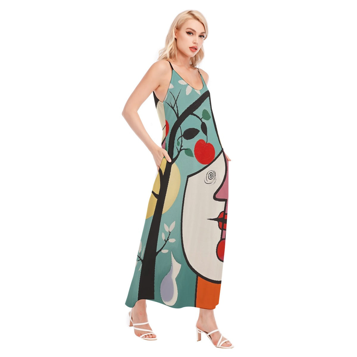 All-Over Print Women's Sling Dress