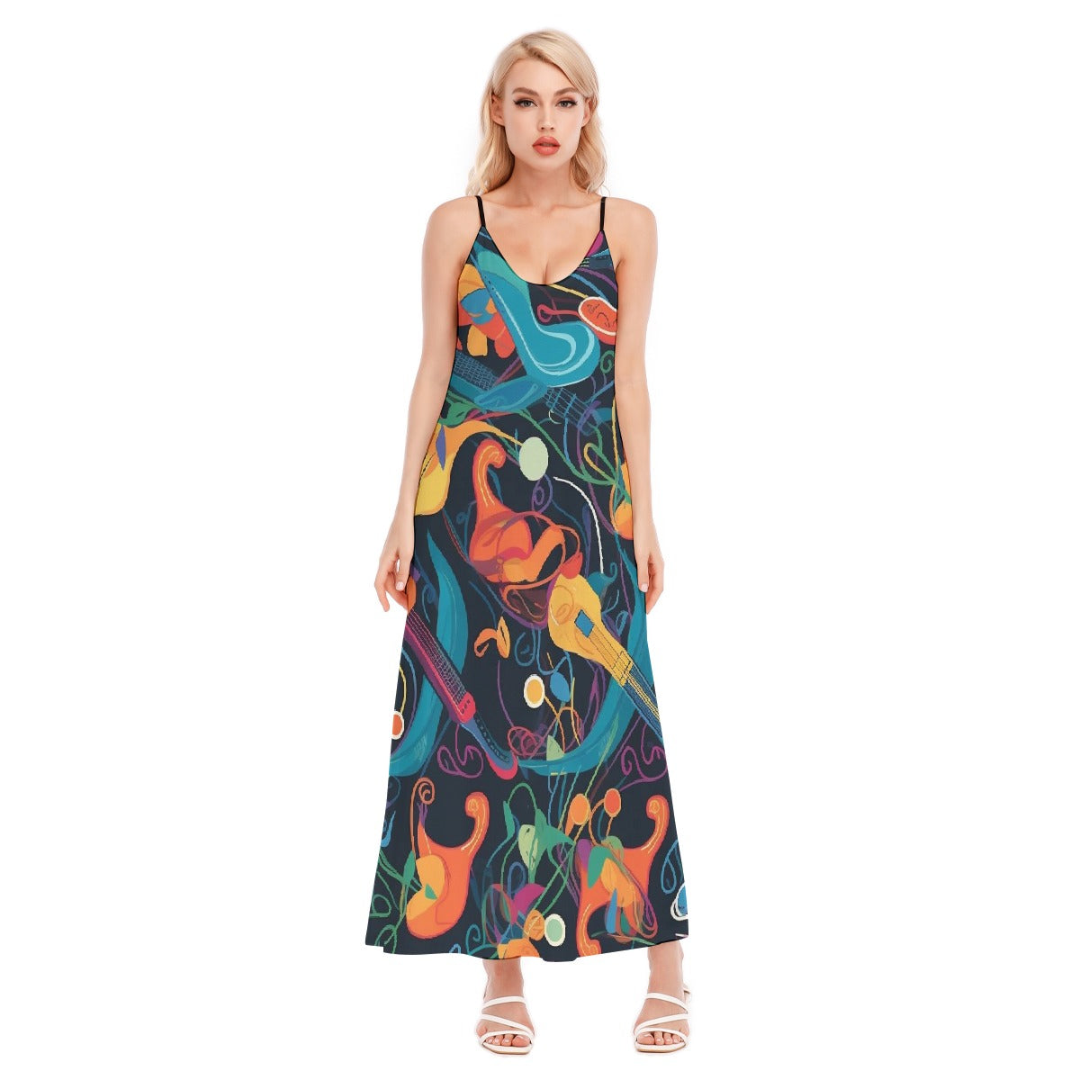 All-Over Print Women's Sling Dress
