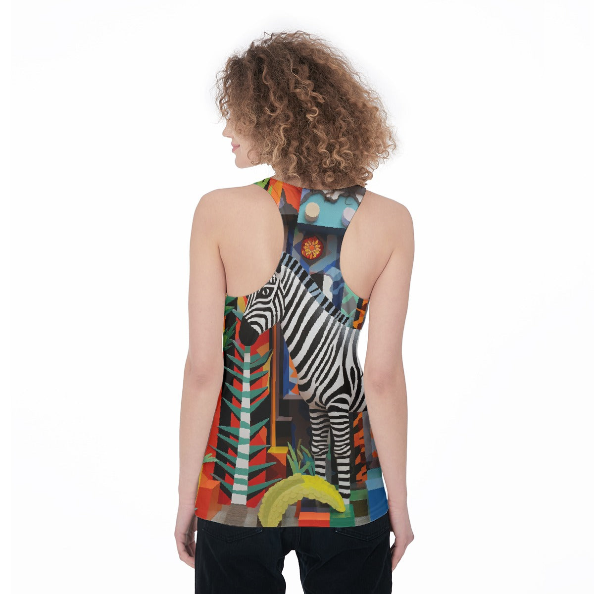 All-Over Print Women's Racerback Tank Top