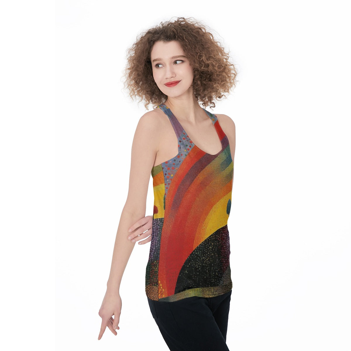 All-Over Print Women's Racerback Tank Top