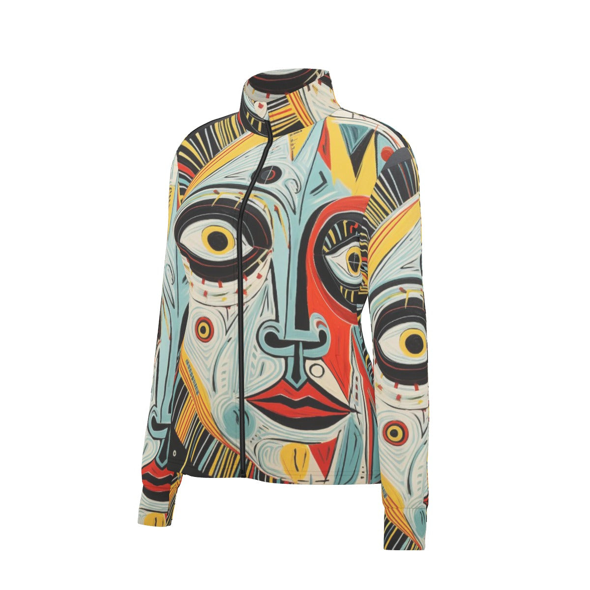All-Over Print Women's Long Sleeve Thumbhole Jacket