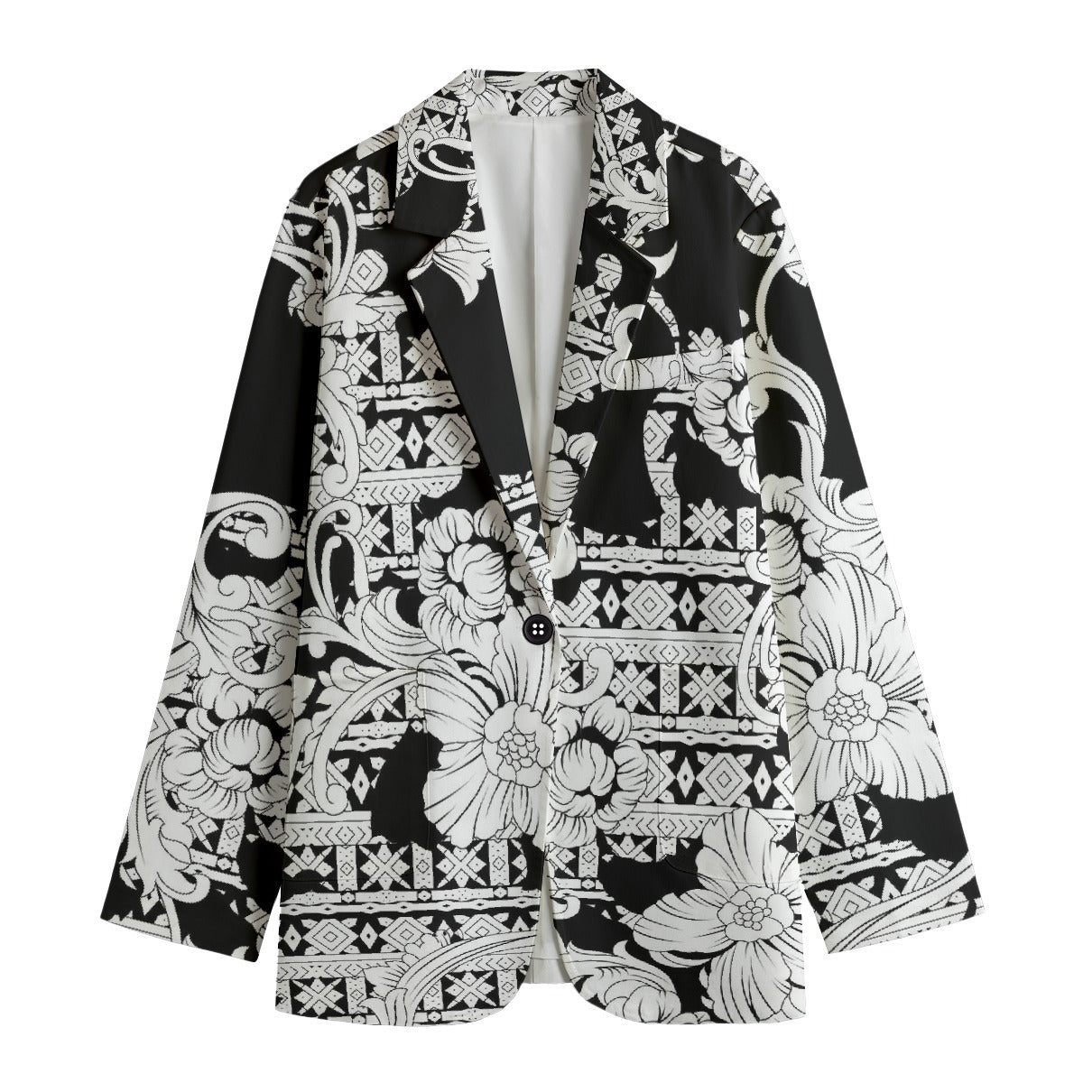 All-Over Print Women's Leisure Blazer