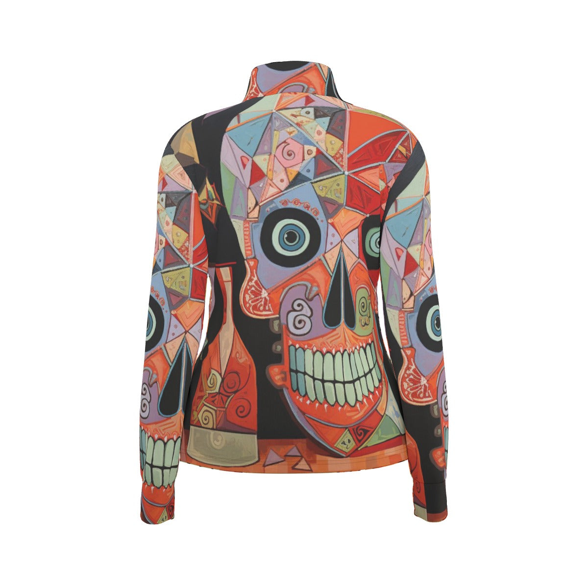 All-Over Print Women's Long Sleeve Thumbhole Jacket