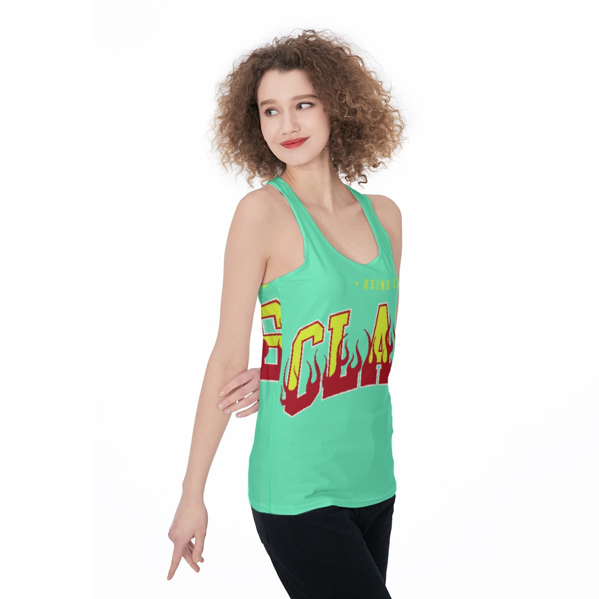 All-Over Print Women's Racerback Tank Top