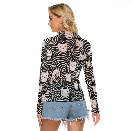 All-Over Print Women's Mesh T-shirt