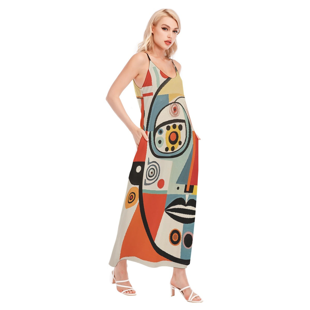 All-Over Print Women's Sling Dress