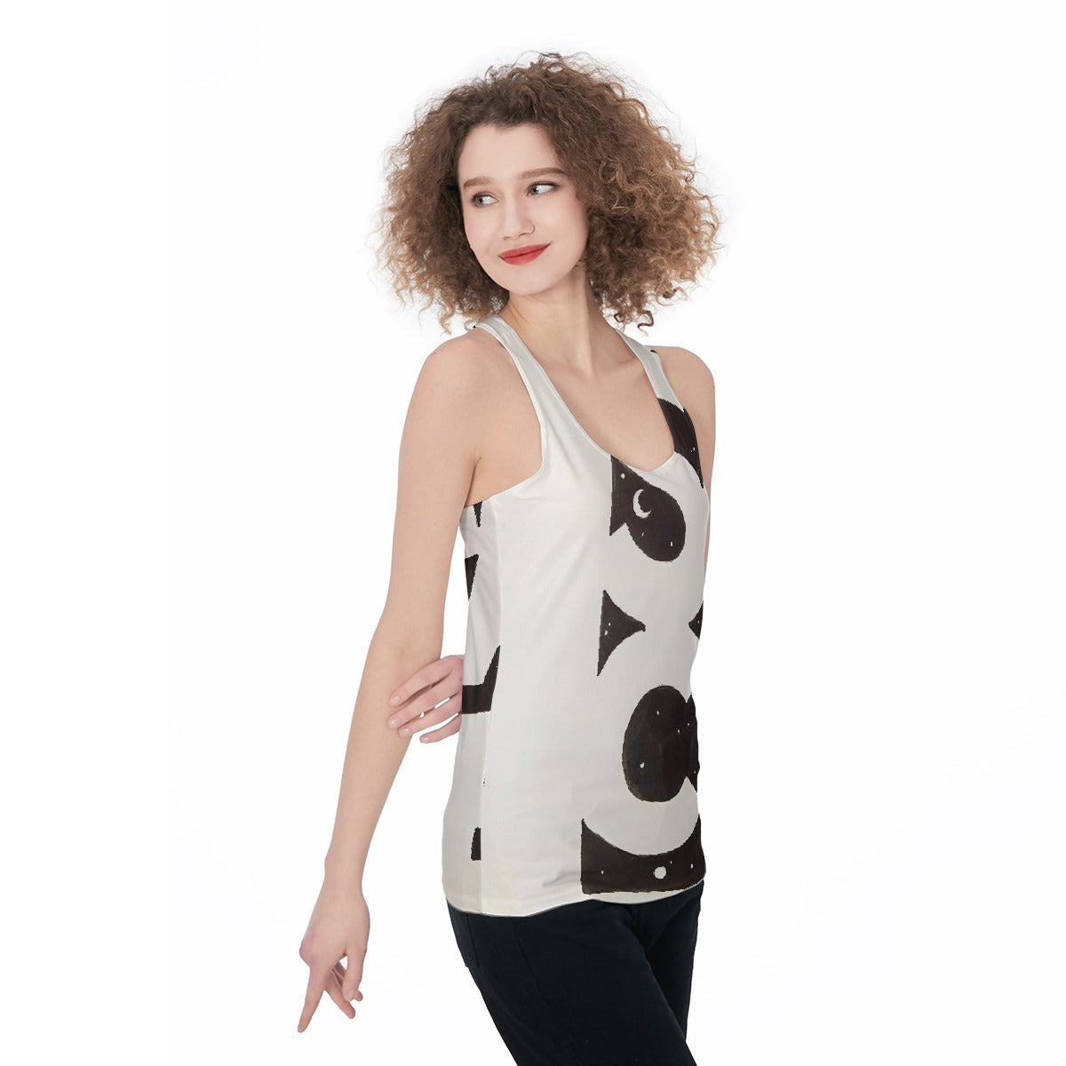 All-Over Print Women's Racerback Tank Top