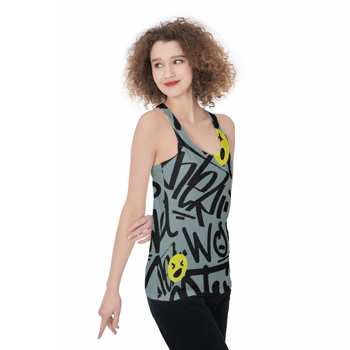 All-Over Print Women's Racerback Tank Top