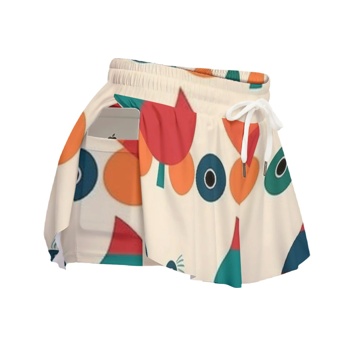 All-Over Print Women's Sport Skorts With Pocket