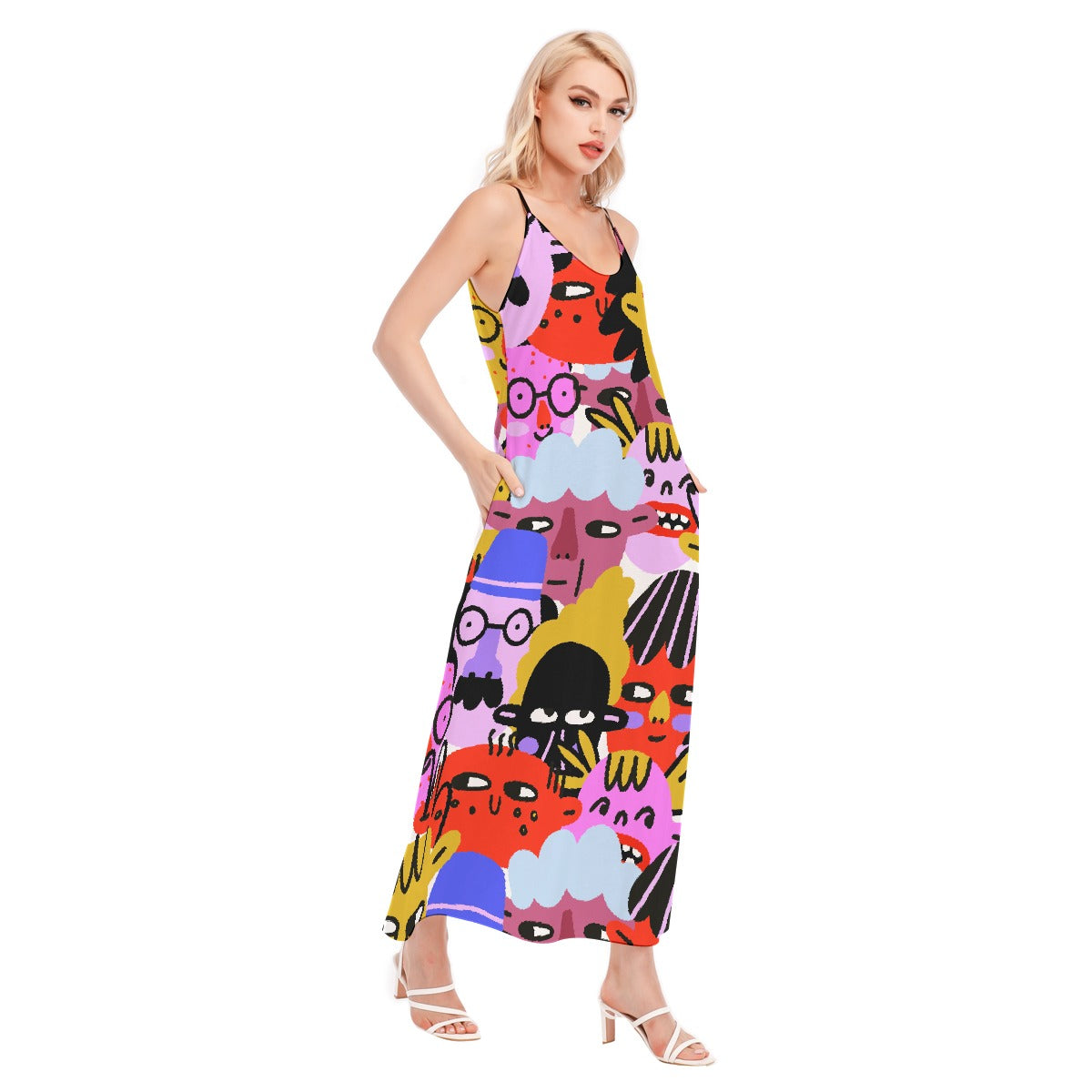 All-Over Print Women's Sling Dress
