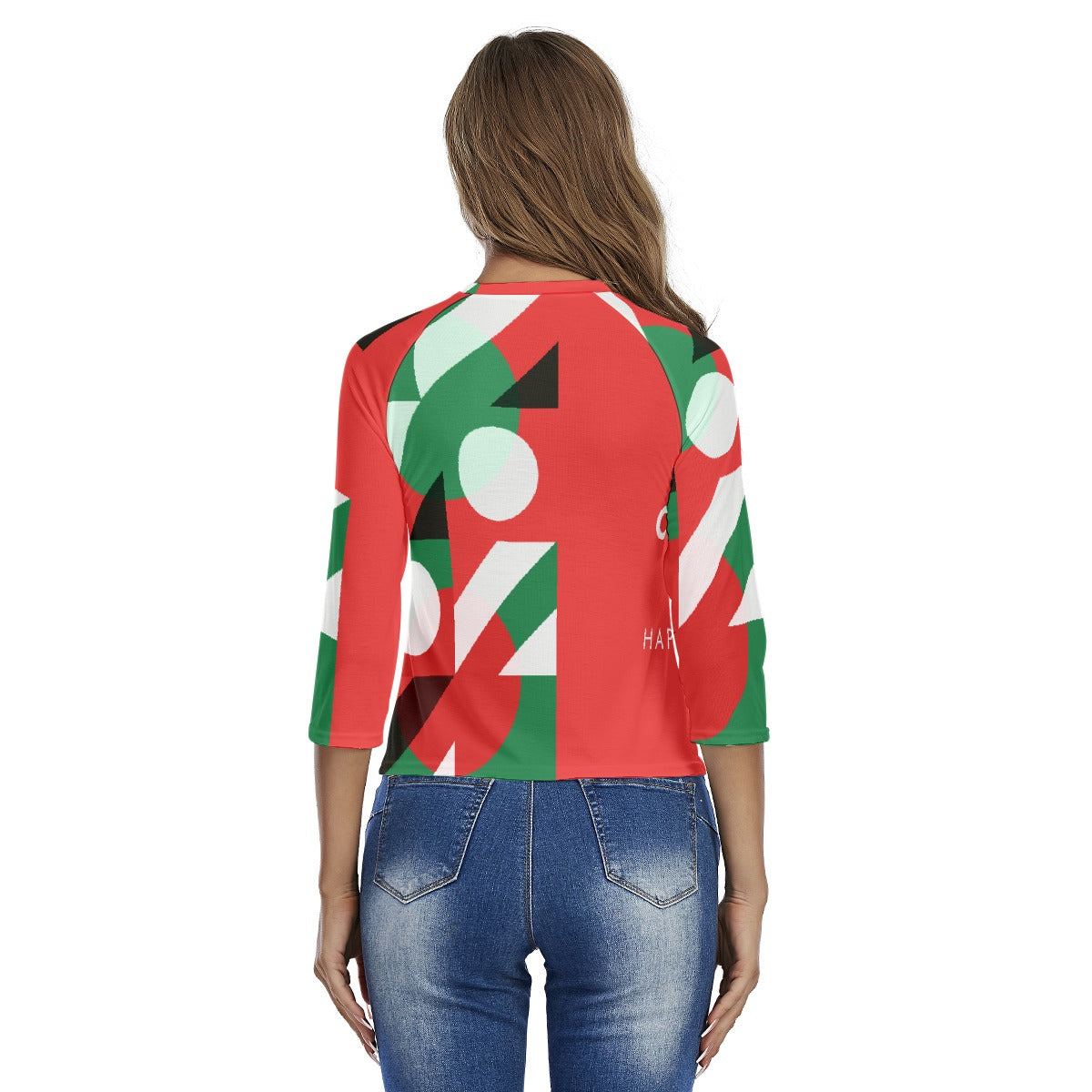 All-Over Print Women's Raglan Sleeves T-shirts