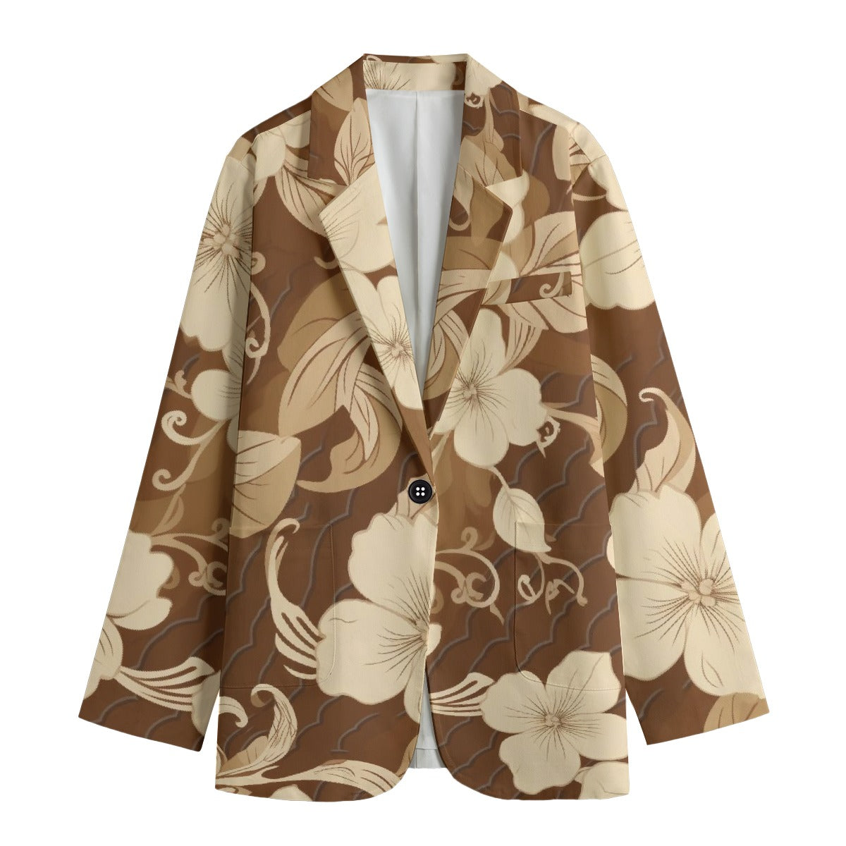 All-Over Print Women's Leisure Blazer