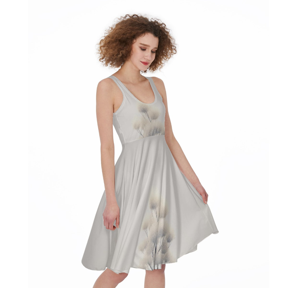 All-Over Print Women's Sleeveless Dress