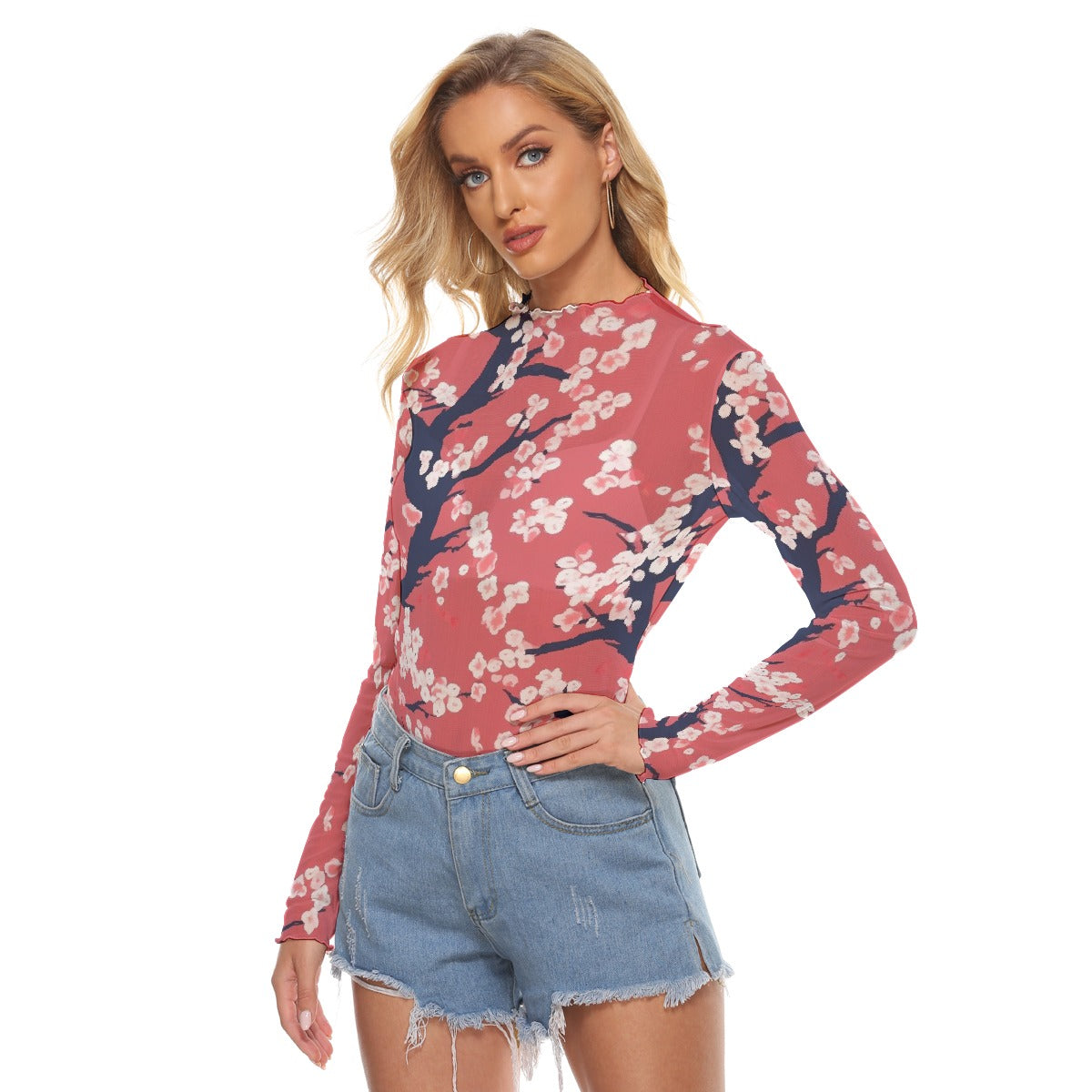 All-Over Print Women's Mesh T-shirt