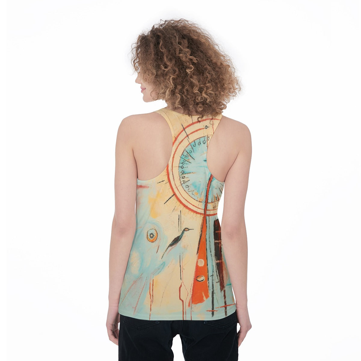 All-Over Print Women's Racerback Tank Top