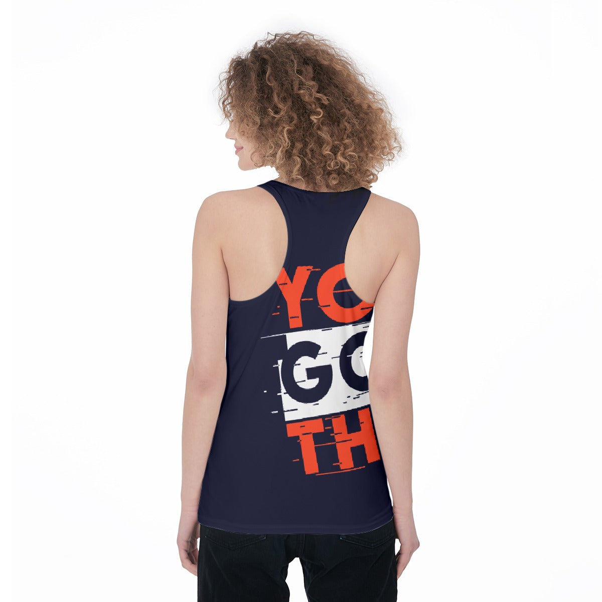 All-Over Print Women's Racerback Tank Top