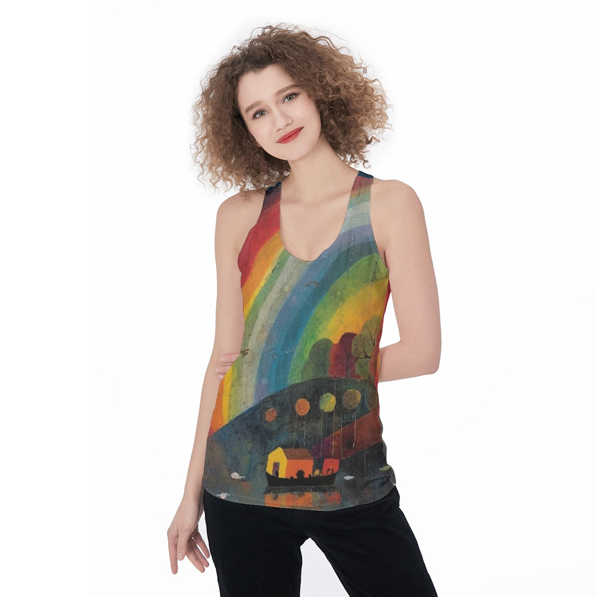 All-Over Print Women's Racerback Tank Top