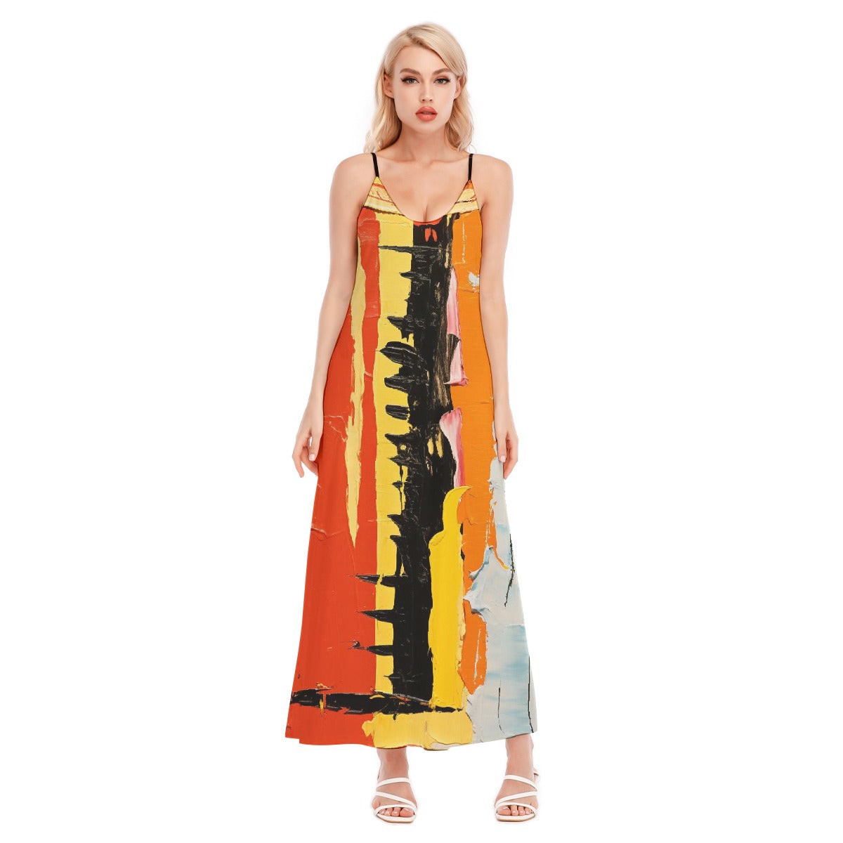 All-Over Print Women's Sling Dress
