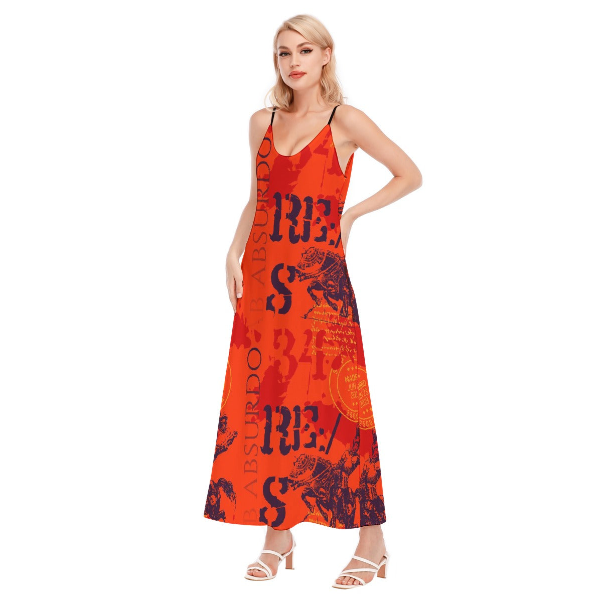 All-Over Print Women's Sling Dress