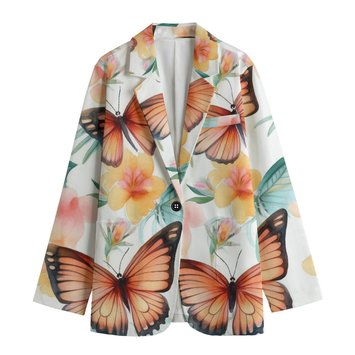 All-Over Print Women's Leisure Blazer