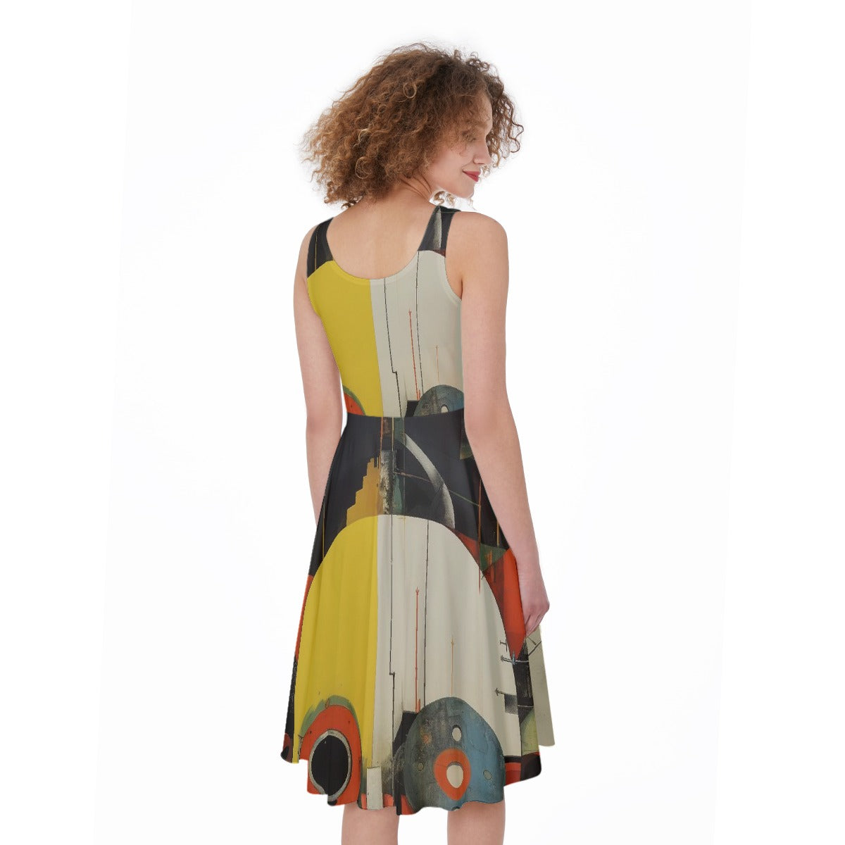 All-Over Print Women's Sleeveless Dress