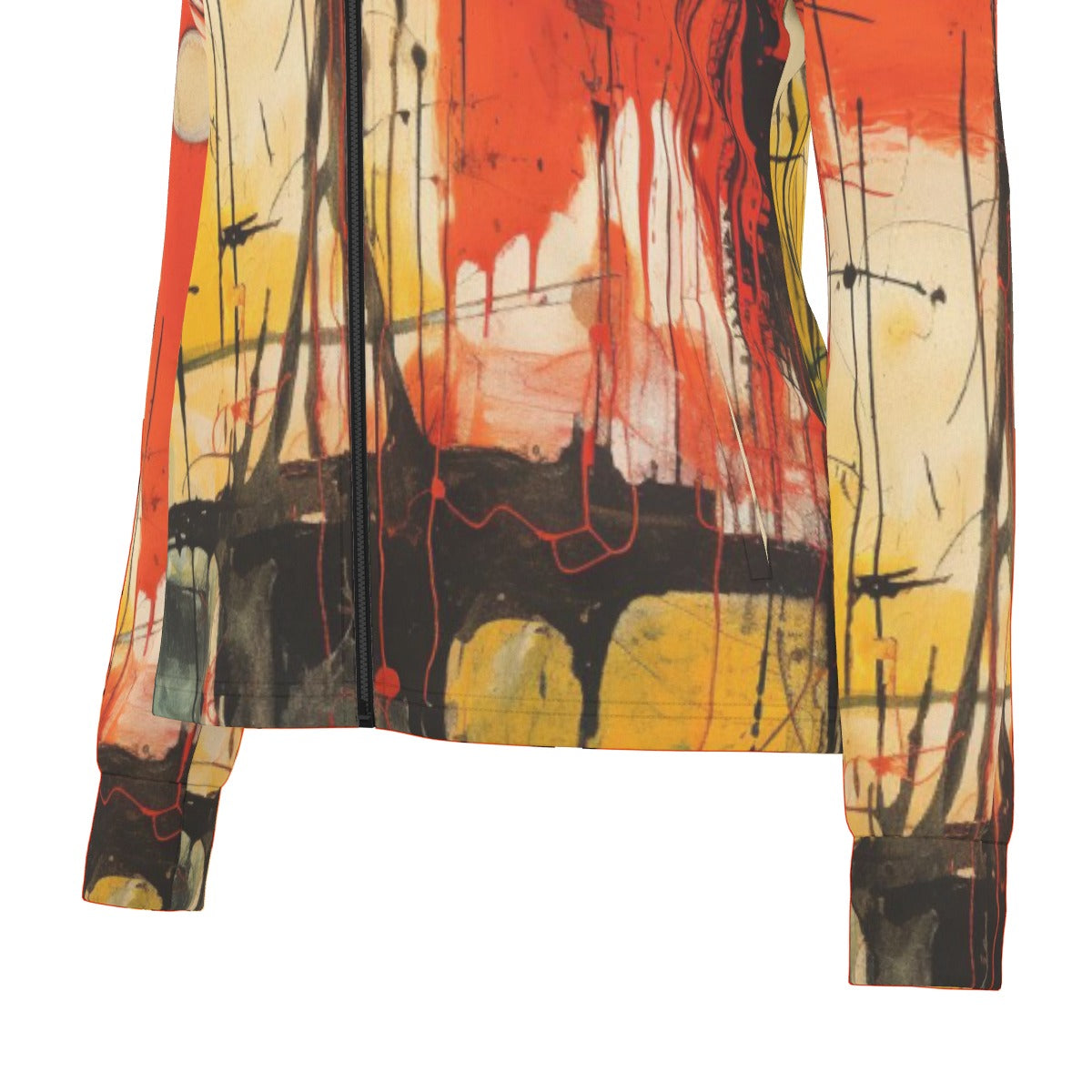 All-Over Print Women's Long Sleeve Thumbhole Jacket