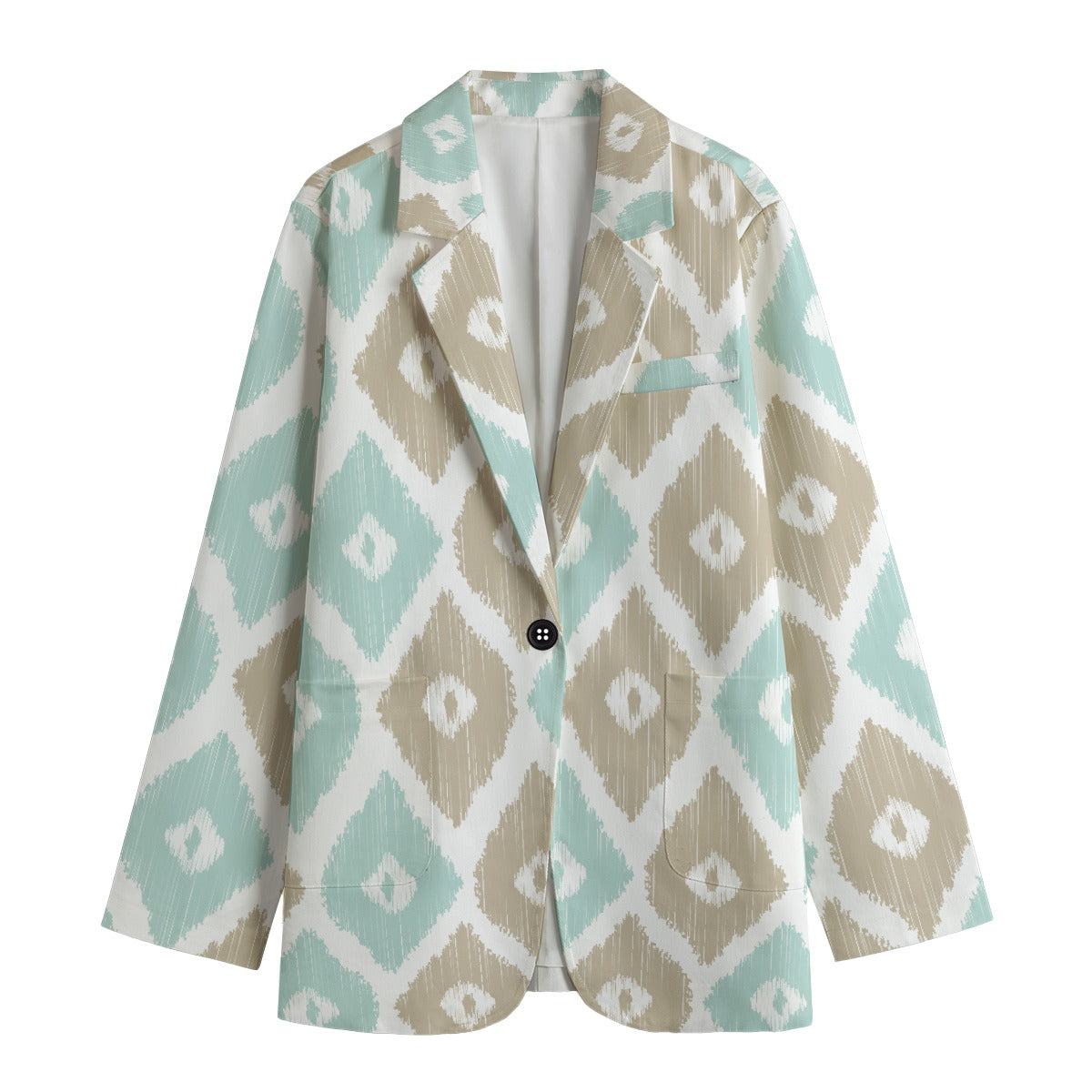 All-Over Print Women's Leisure Blazer