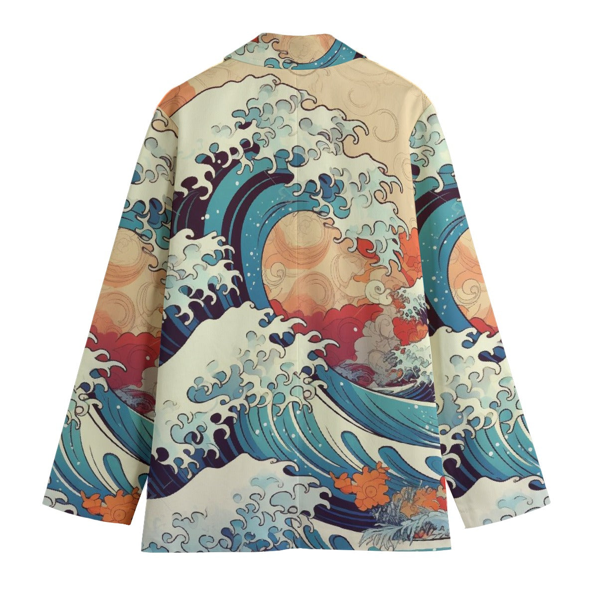 All-Over Print Women's Leisure Blazer