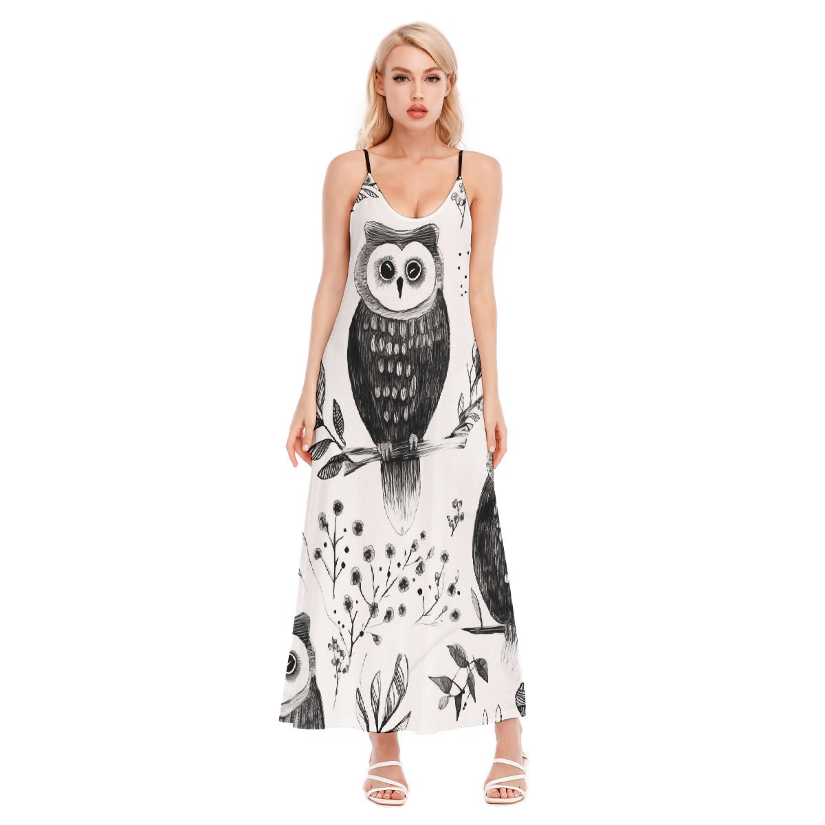 All-Over Print Women's Sling Dress