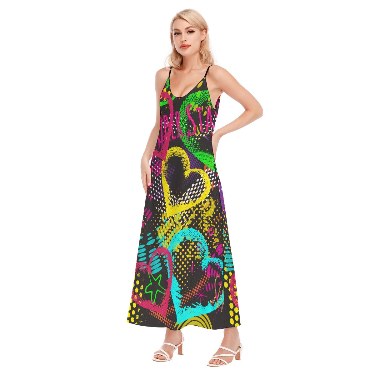 All-Over Print Women's Sling Dress