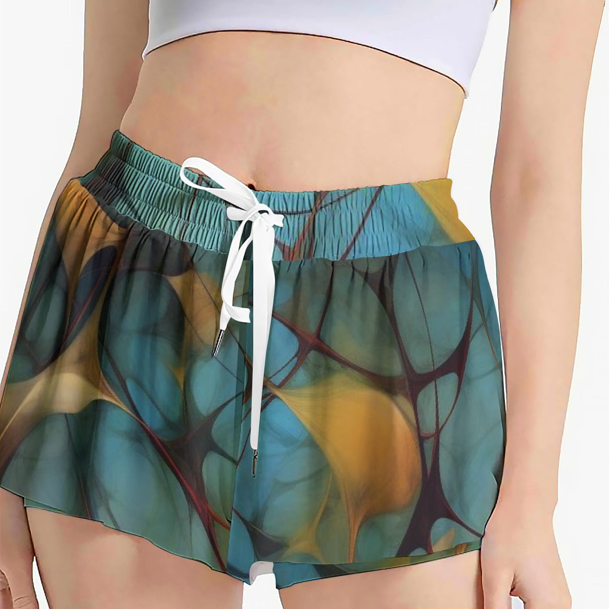 All-Over Print Women's Sport Skorts With Pocket