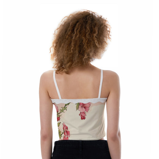 All-Over Print Women's Lace Camisole