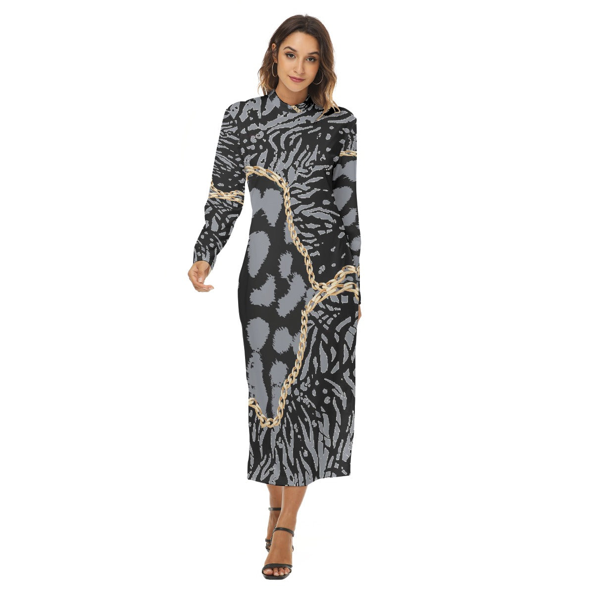 All-Over Print Women's Hip Dress