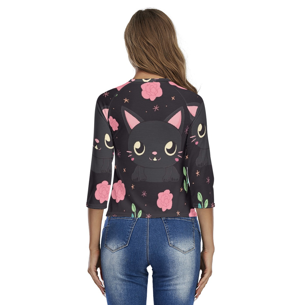All-Over Print Women's Raglan Sleeves T-shirts