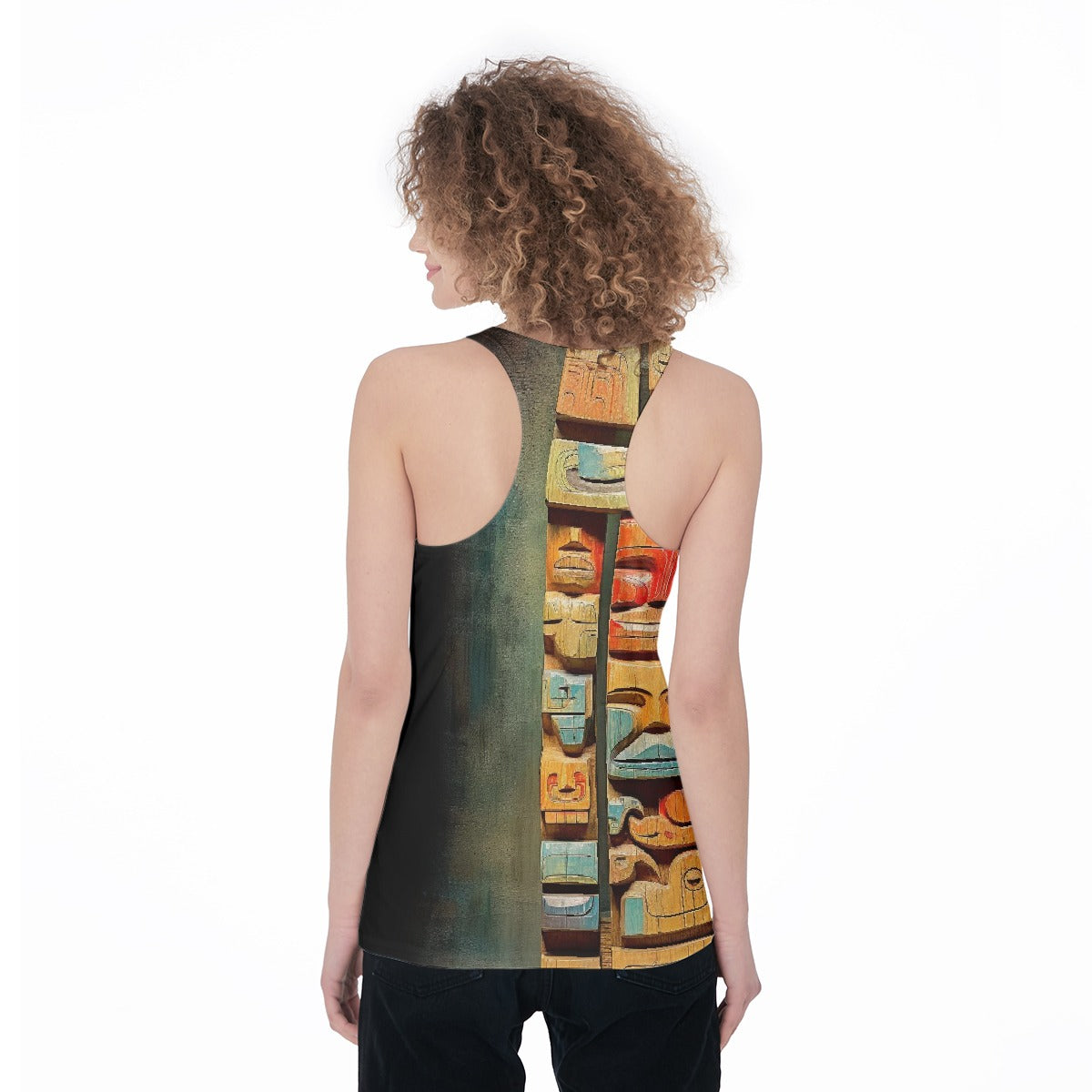 All-Over Print Women's Racerback Tank Top