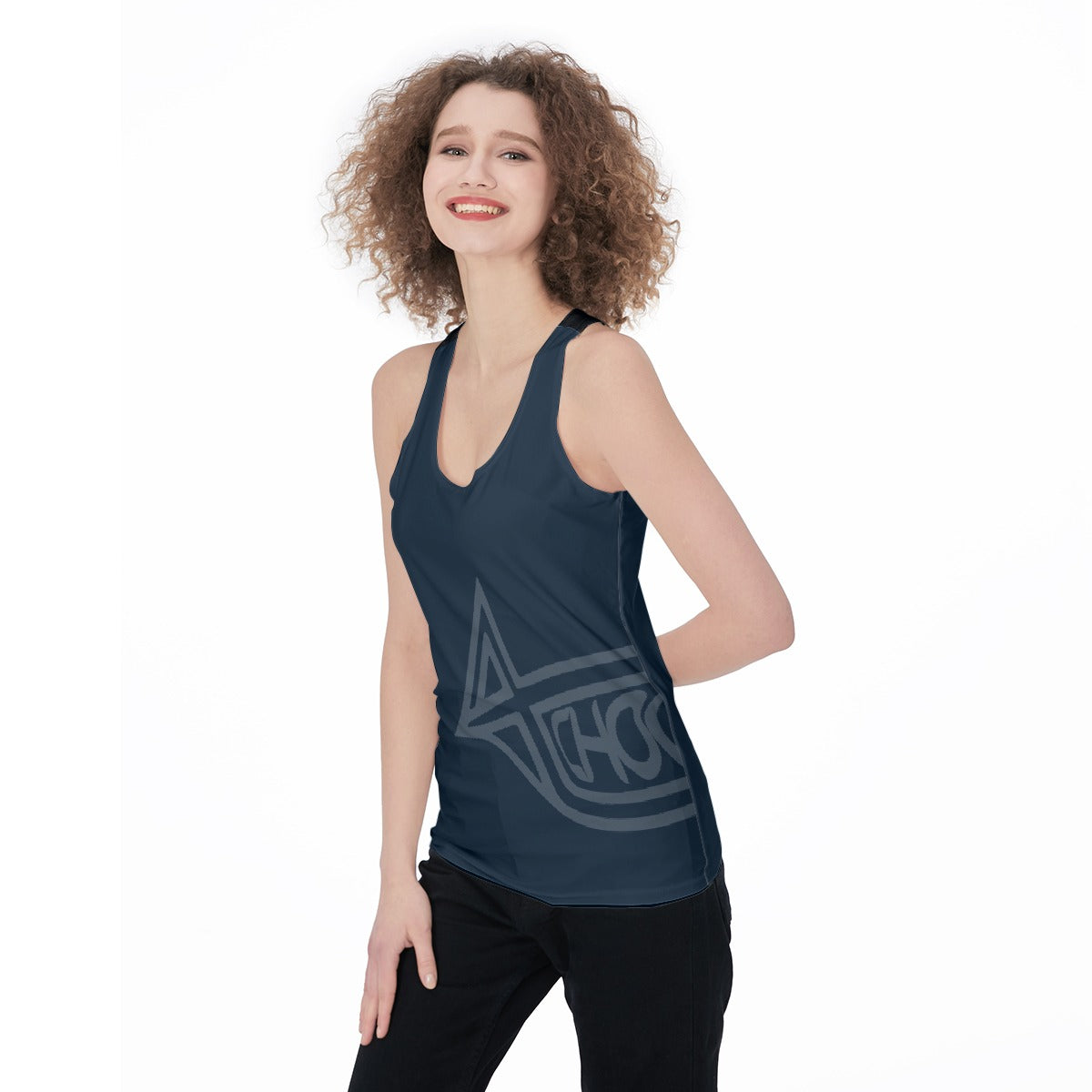All-Over Print Women's Racerback Tank Top