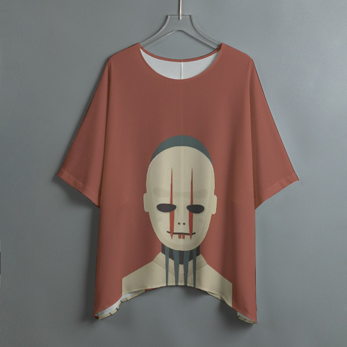 All-Over Print Women's Bat Sleeve Shirt