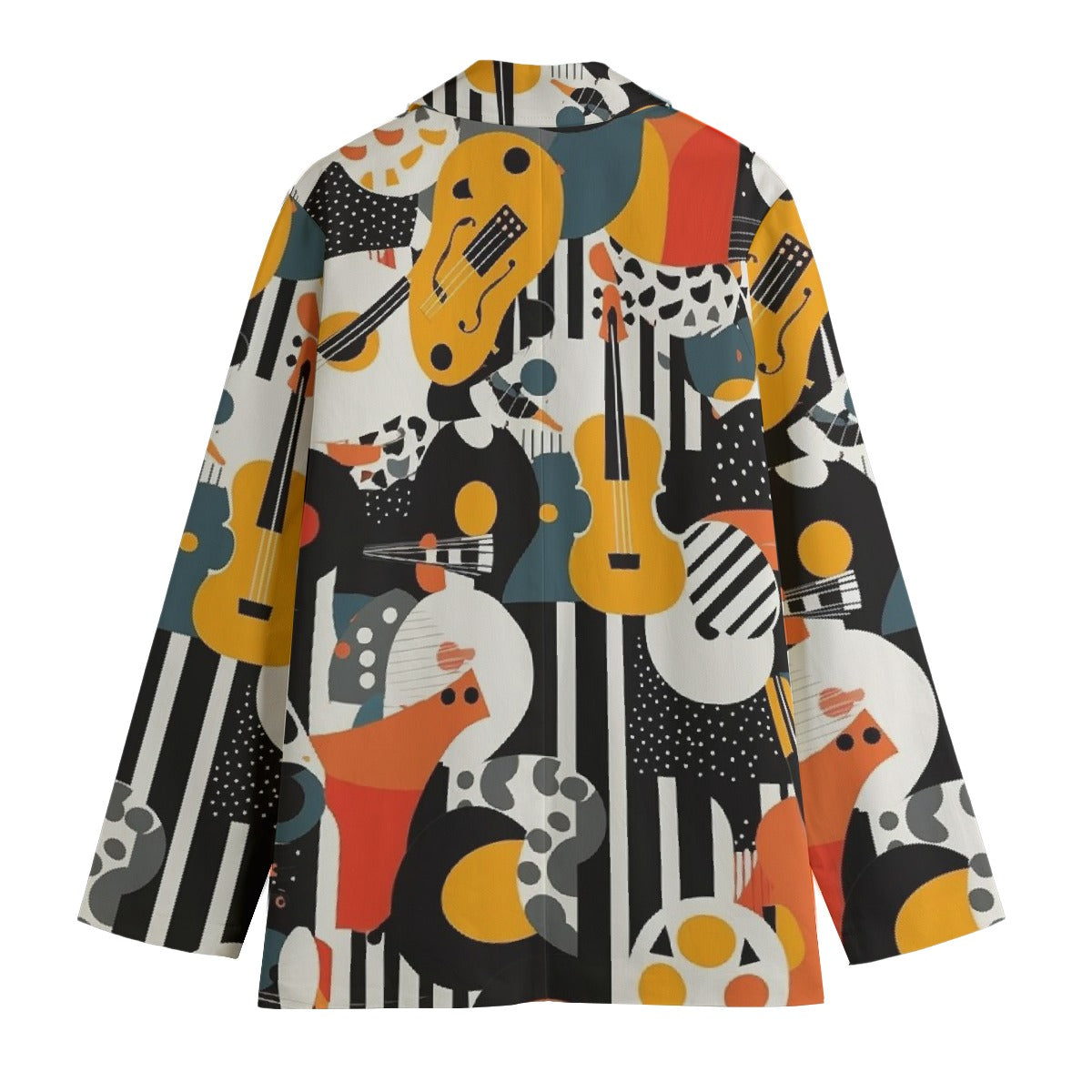 All-Over Print Women's Leisure Blazer