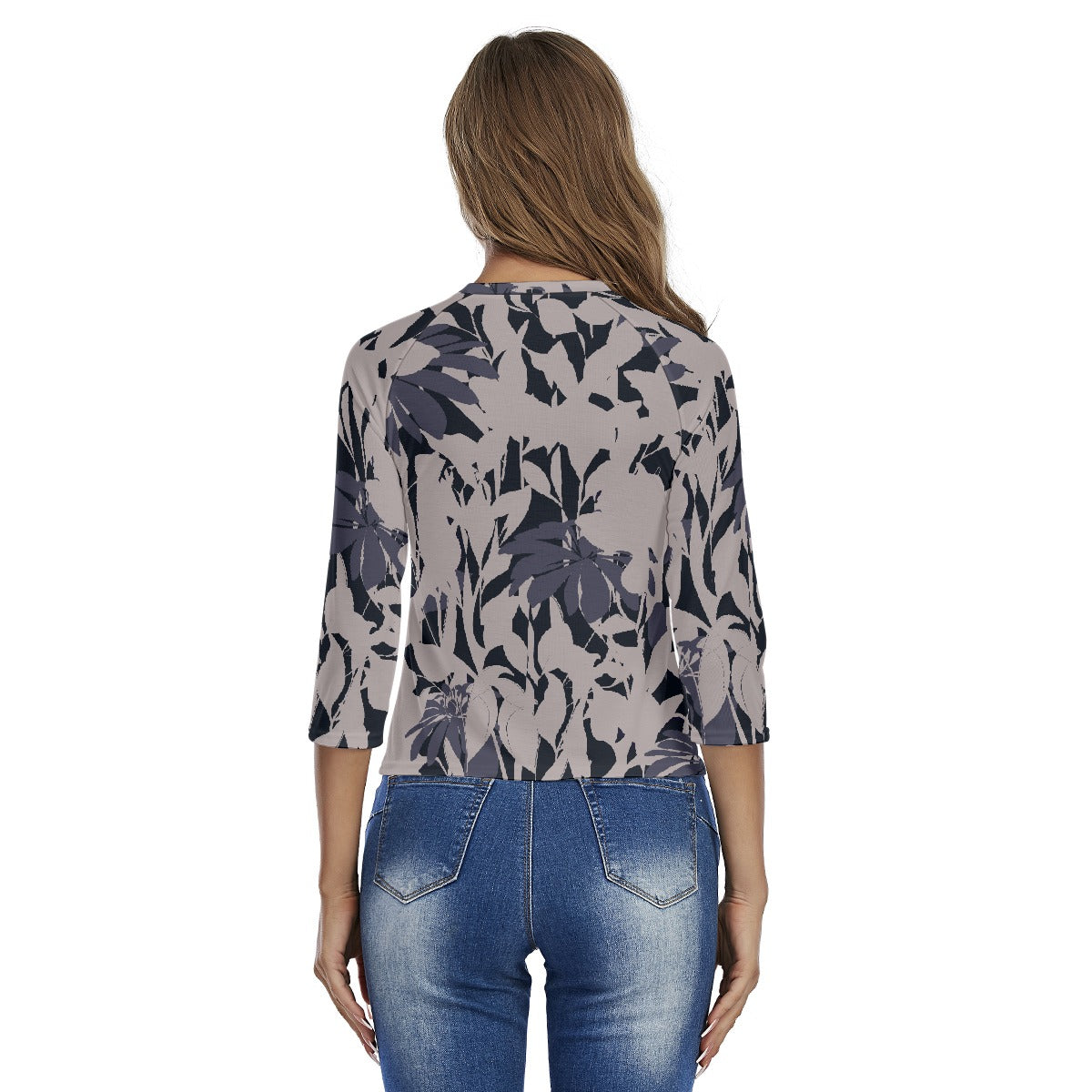 All-Over Print Women's Raglan Sleeves T-shirts