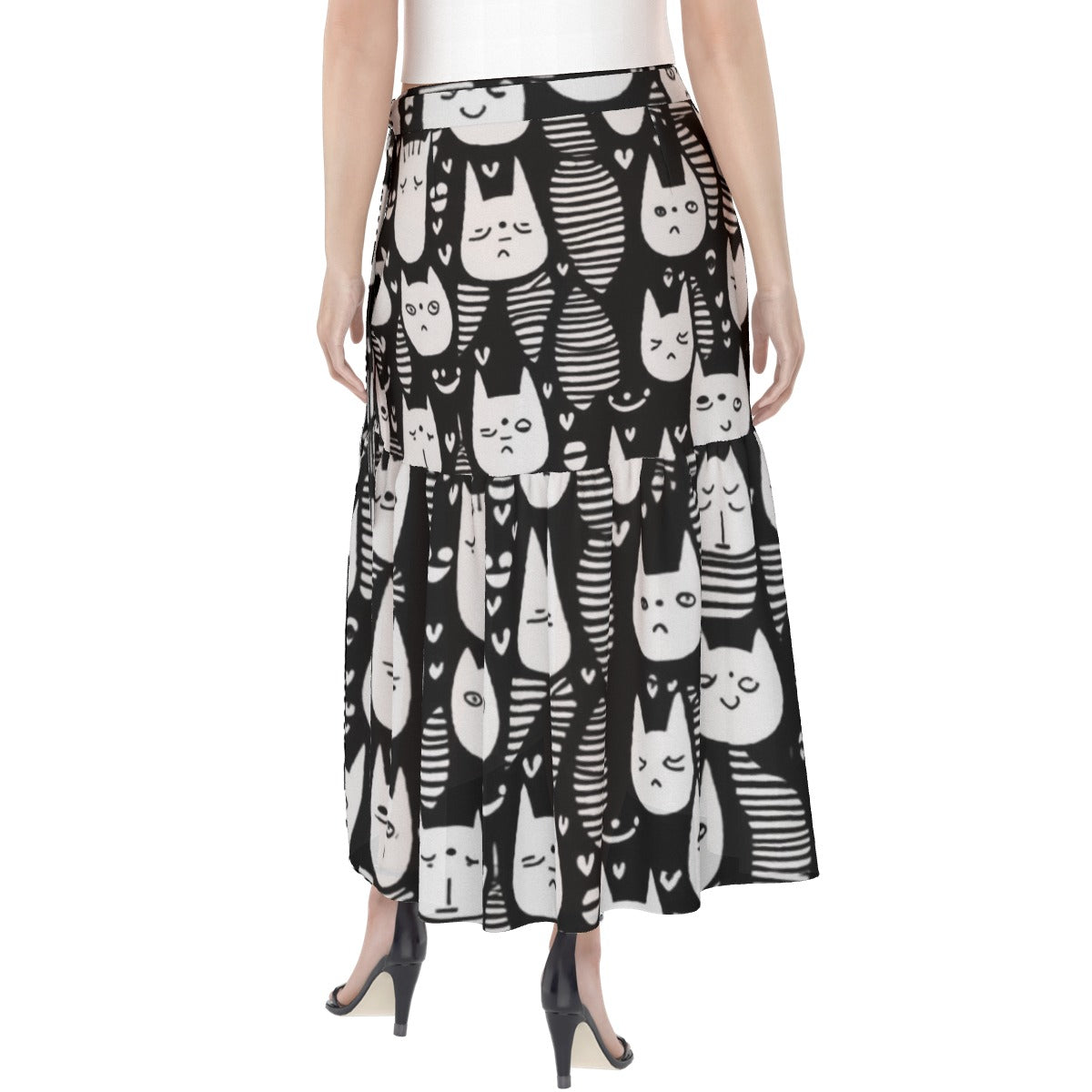 All-Over Print Women's Wrap Skirt