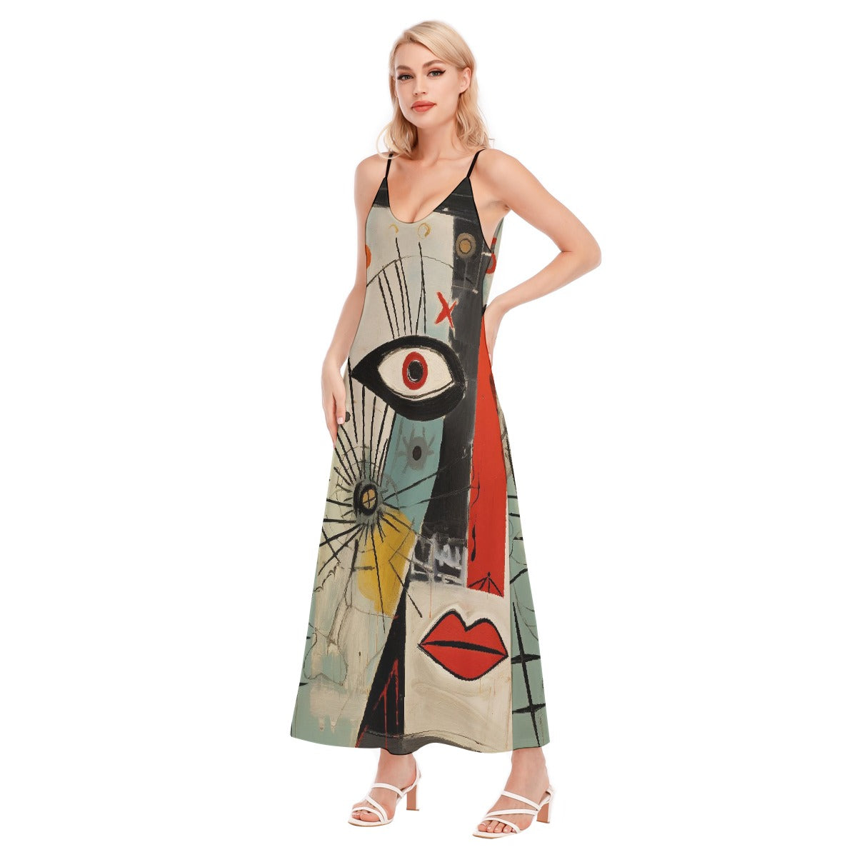 All-Over Print Women's Sling Dress