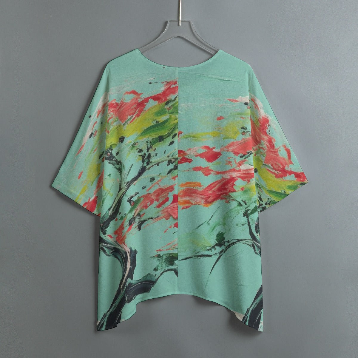 All-Over Print Women's Bat Sleeve Shirt