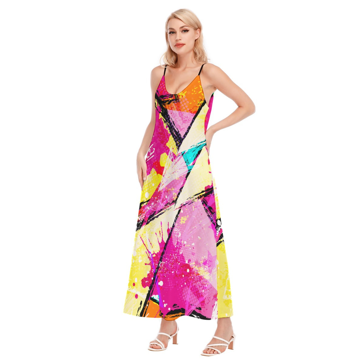 All-Over Print Women's Sling Dress