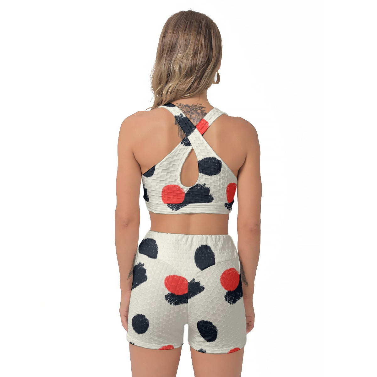 All-Over Print Women's Sports Bra Suit
