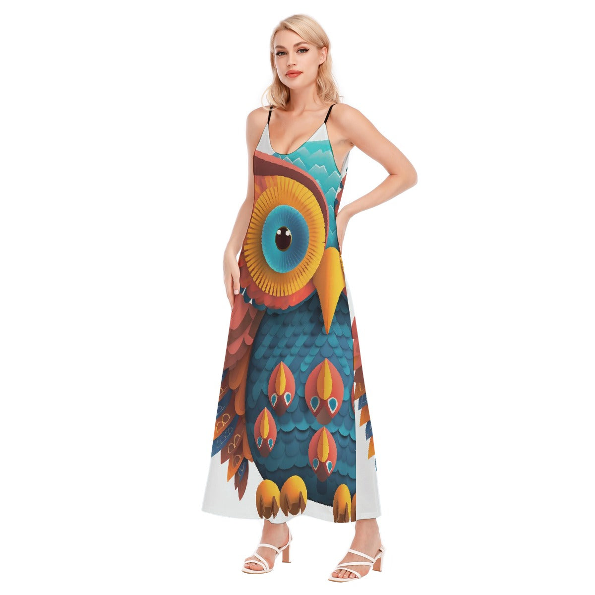 All-Over Print Women's Sling Dress