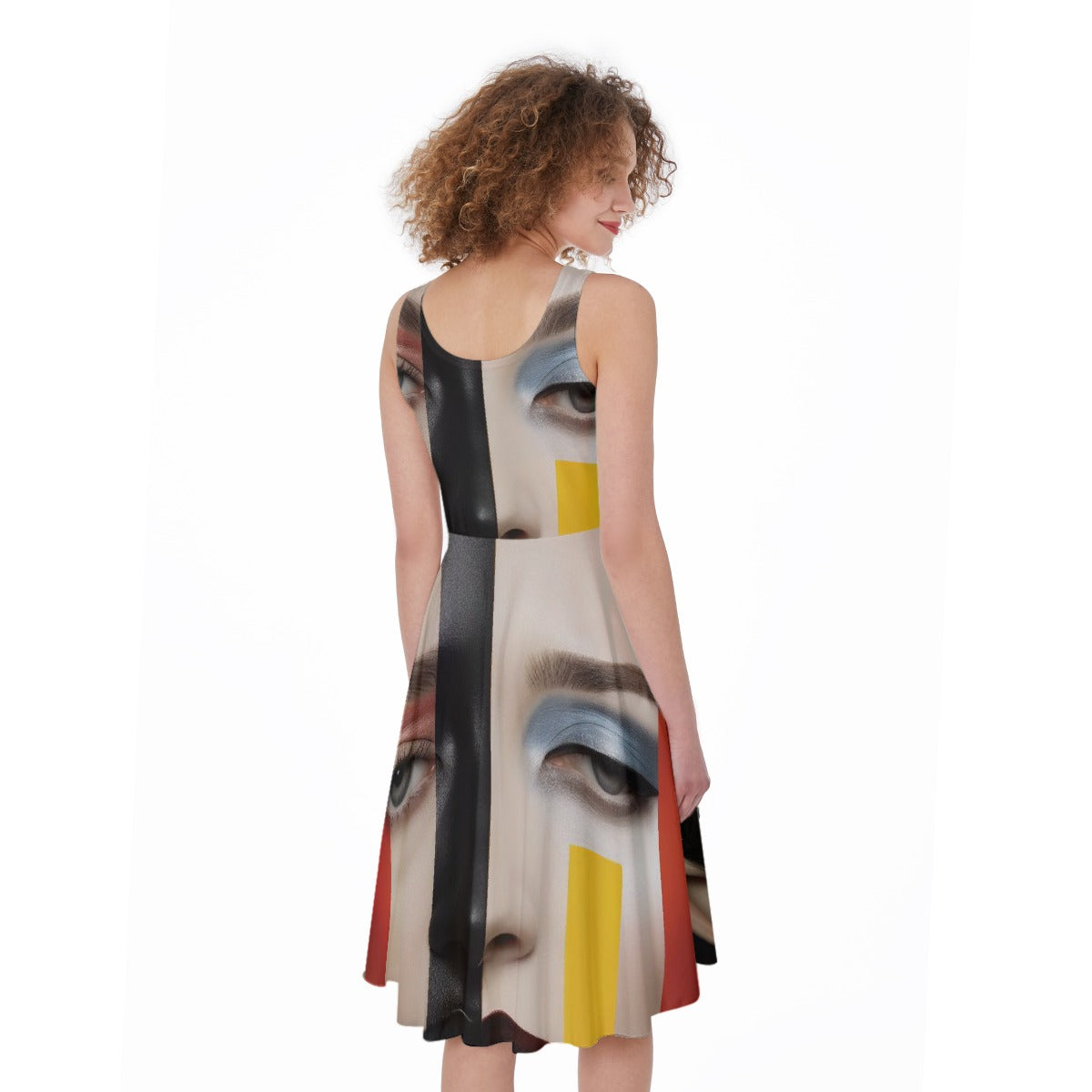All-Over Print Women's Sleeveless Dress